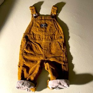 Oshkosh B’gosh corduroy overalls NWOT